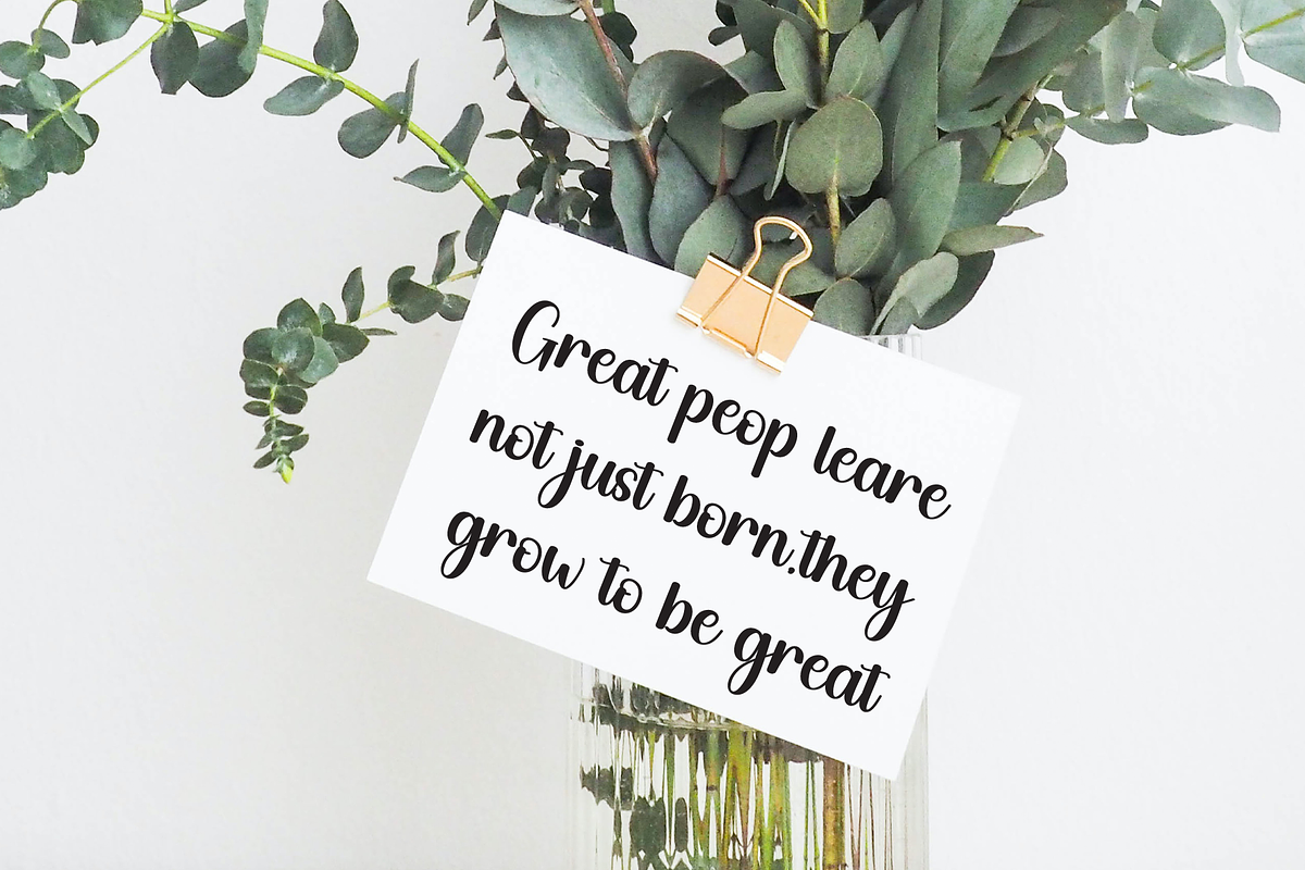 Monday | Script Font, a Handwritten Font by Scratchones (Photo 3 of 9)