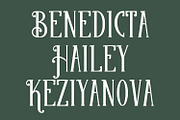 Molvicc Decorative Display Typeface, a Serif Font by Maulana Creative (Thumbnail 2 of 7)