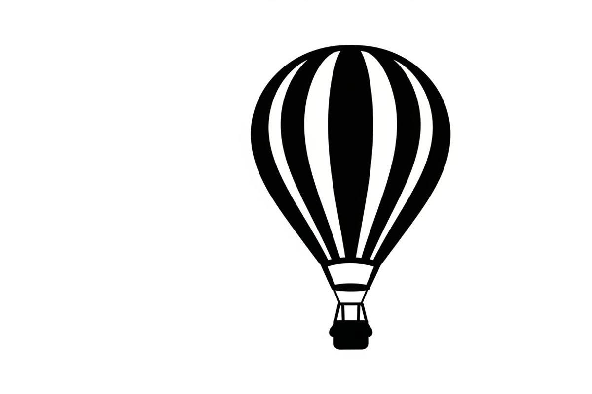 hot air balloon silhouettes, an Illustration by Amazin_art (Photo 9 of 31)