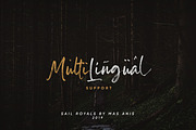 Sail Royals // Brush Signature, a Script Font by Masanis (Thumbnail 6 of 17)