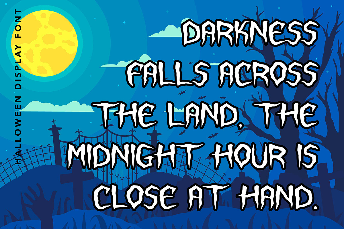 Spiderwick - Halloween Display Font, a Handwritten Font by Arendxstudio (Photo 2 of 9)