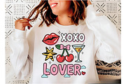 Valentine's Day Png, Cute XOXO Lover, an Illustration by Designking (Thumbnail 3 of 6)