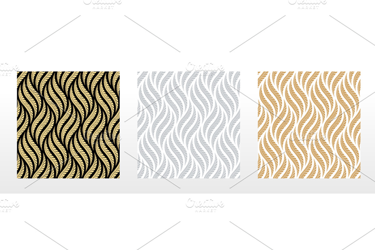 Set of abstract geometric patterns, a Pattern Graphic by RODINA