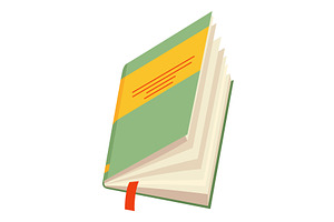 Vector books icon. Learning or, an Education Illustration by the8monkey