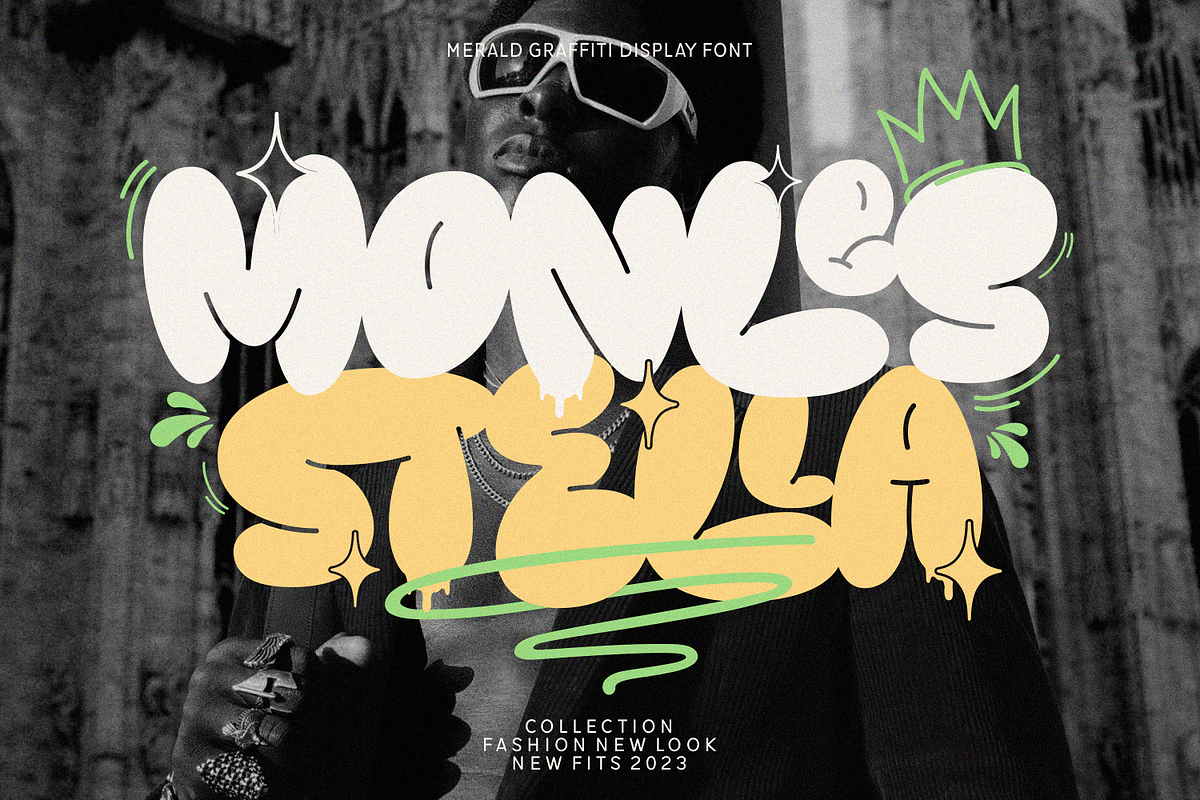 Holymoly Bubble Graffiti Display preview 6