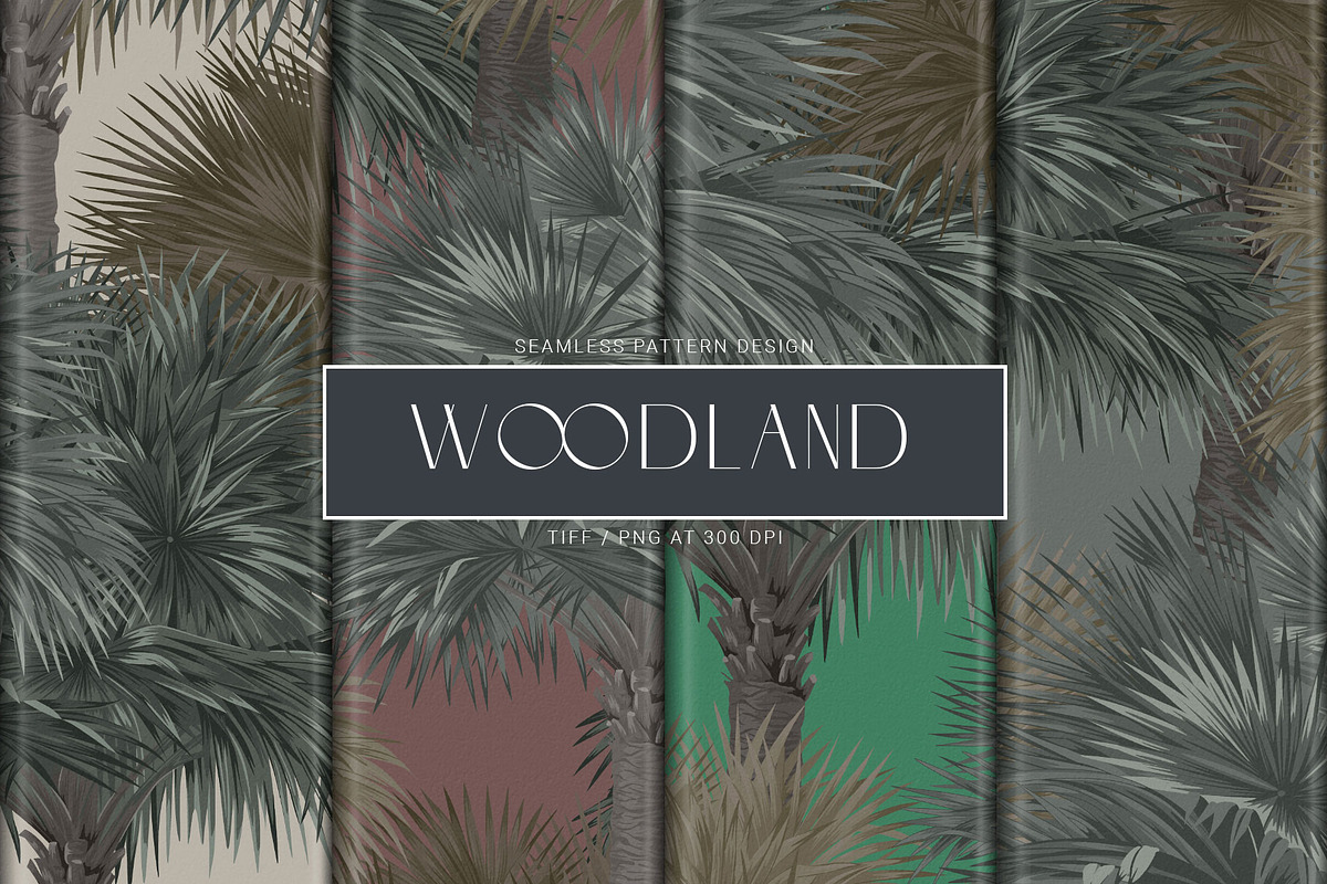 Woodland, Bold and Luxury patterns!, a Wallpaper Graphic by Pink Linen (Photo 1 of 14)