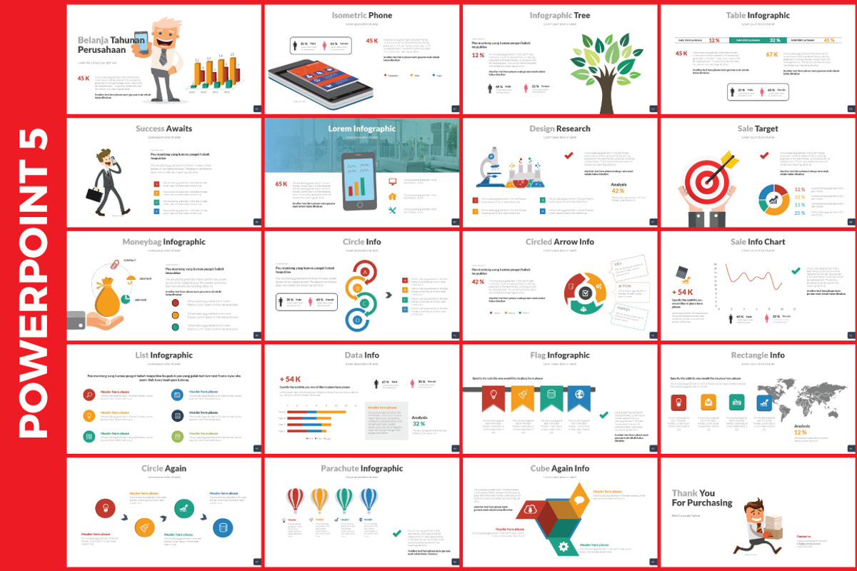 Multipurpose Presentation Template, a Presentation Template by GreenDesign (Photo 2 of 6)