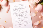 Juliette – Romantic Wedding Script, a Script Font by Blessed Print (Thumbnail 3 of 34)