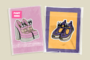 Funny Shoes - Character Collection, an Illustration by Alina Sh (Thumbnail 5 of 7)