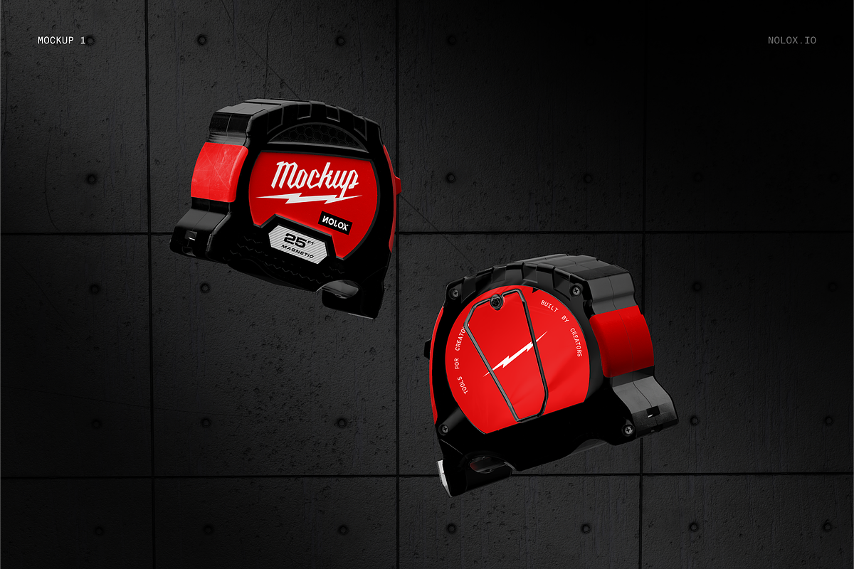 Tape Measure Mockup, a Product Mockup by Monolime (Photo 5 of 7)