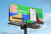 Billboard Poster Street Mockup, an Advertising Mockup by Asylab (Thumbnail 4 of 5)