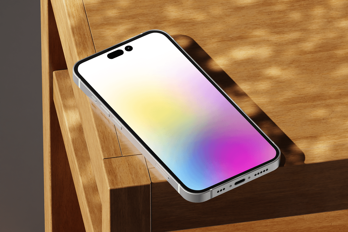 iPhone 14 Pro Mockups Vol.1, Scene 8, an iPhone Mockup by Craftwork