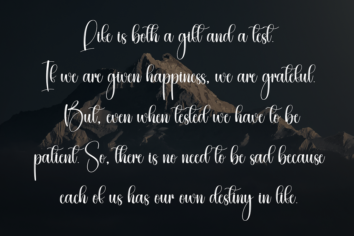 Variety | Script Font, a Handwritten Font by Scratchones (Photo 6 of 8)