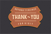 GOTAGA TYPEFACE, a Sans Serif Font by 24Design Studios (Thumbnail 5 of 5)