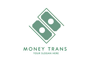 Money Dollar Transfer Logo Design, a Branding & Logo Template by Morvana Crew