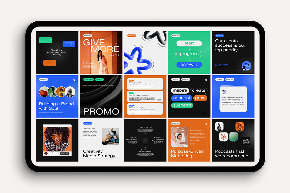 Creative Templates Instagram – Canva, a Social Media Template by Karisma Studio (Photo 9 of 9)