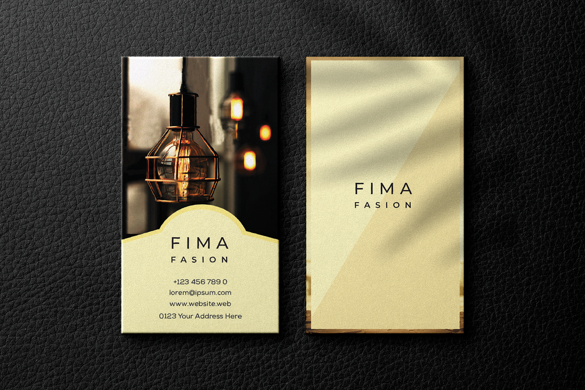 Fasion Business Card, a Business Card Template by Smashing_Studio