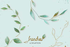Branches & Splatter Kit