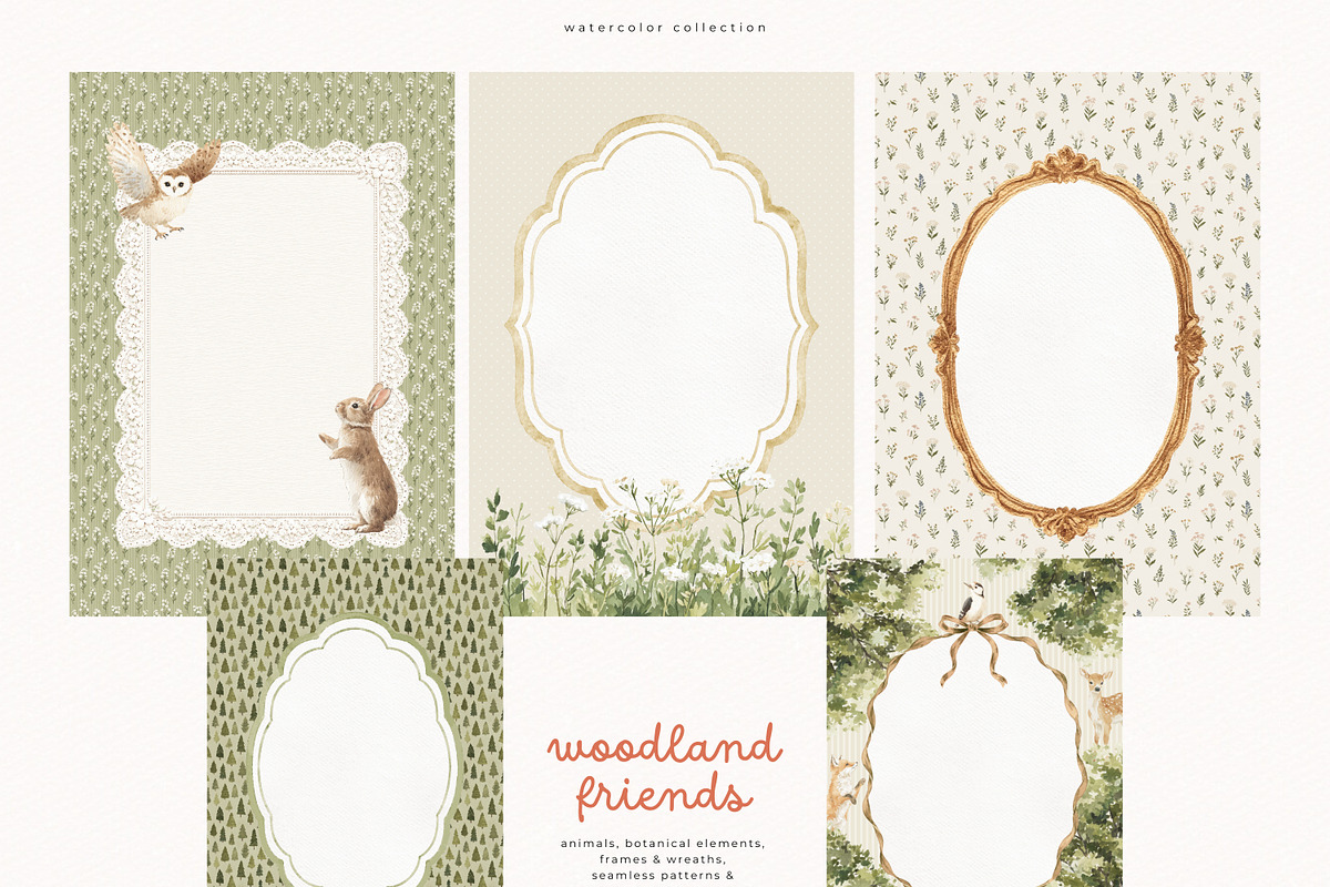 Woodland Friends, an Animal Illustration by PeDe Designs (Photo 4 of 8)