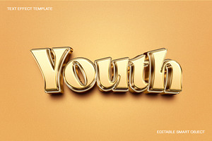 Youth Text Effect, a Layer Style Add-On by dokudokunomi