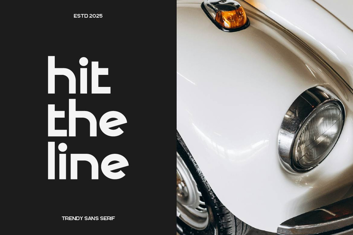 Ronta Elegant Sans Serif, a Sans Serif Font by Artiveko (Photo 7 of 8)