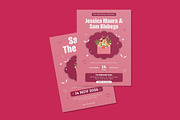 Envelopes Wedding Invitation, an Invitation Template by iDoodle Studio (Thumbnail 4 of 4)