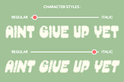 Belony Unfocus, a Sans Serif Font by Craft Supply Co. (Thumbnail 2 of 8)