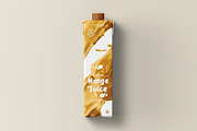 Juice Carton Mock-up, a Packaging Mockup by zippypixelstudio (Thumbnail 6 of 14)