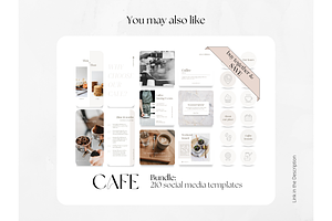 65 Cafe Or Bakery Story Templates