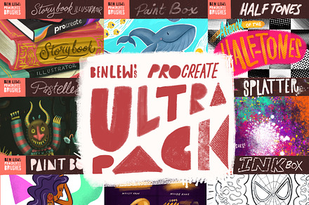 Ben Lew's Procreate Ultrapack
