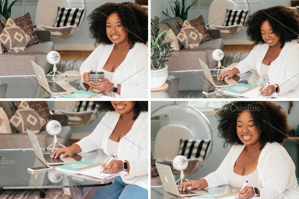 African American Woman Blogging, a Person Photo by Eye for Ebony (Photo 2 of 8)
