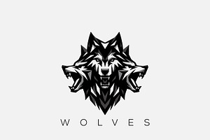 Wolf Vector Logo For Sale!