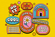 Groovy Gum - A Bubbly Display Font, a Symbol Font by agnyhasyastudio (Thumbnail 3 of 14)