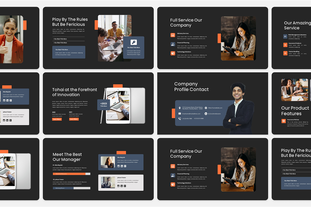 Tohai - Company Profile Google Slide, a Presentation Template by Annora Studio (Photo 2 of 5)