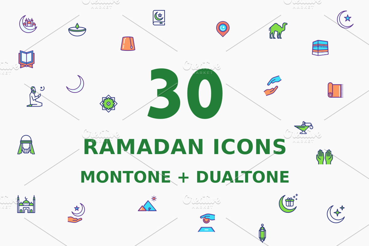 Ramadan Icons, an Icon by Amogh Design (Photo 1 of 3)
