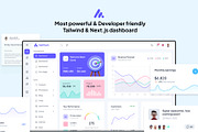 MatDash NextJs Tailwind Admin Theme, a Templates & Theme by AdminMart (Thumbnail 2 of 15)