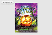 Halloween Flyer Template PSD — Spook, a Flyer Template by Bornx Design (Thumbnail 2 of 5)
