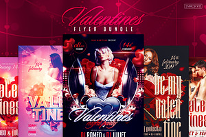 Valentines Flyer Bundle