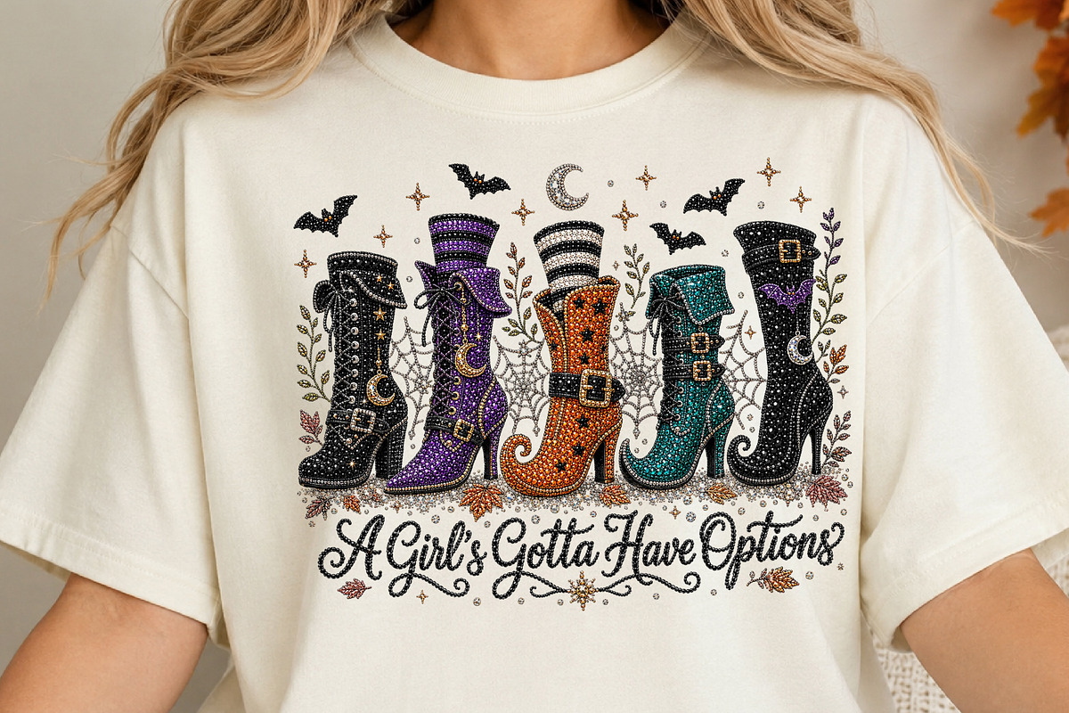 A Girls Gotta Have Options png, a Seasonal Illustration by DreamCafeArt (Photo 4 of 6)