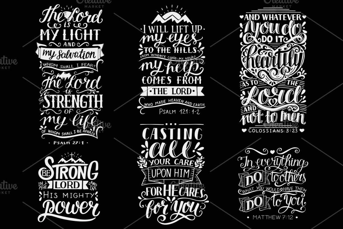 6 GREAT BIBLE VERSES Part 8, an Illustration by Ola-la-la (Photo 9 of 10)