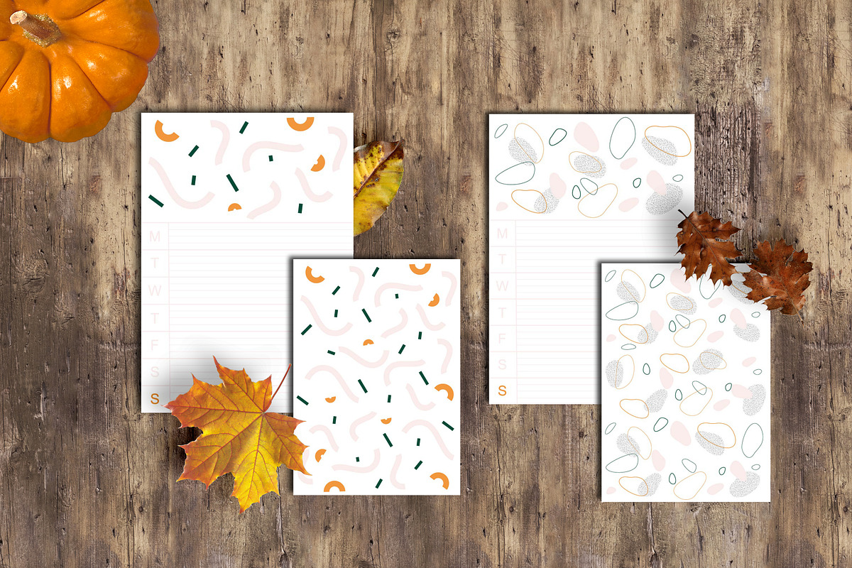Weekly planner, a Stationery Template by Derenskaya (Photo 2 of 6)