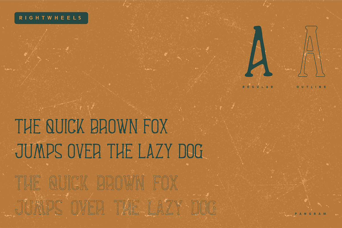 KARAVEL -Vintage Display Font, a Font by Rightwheels (Photo 2 of 10)