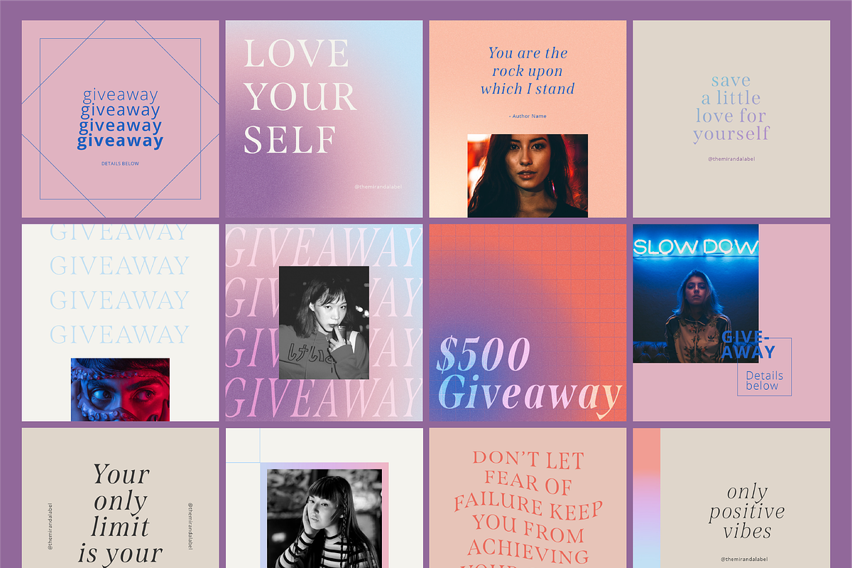 Seoul Social Media Pack, a Social Media Template by TheFisherCreative (Photo 9 of 12)