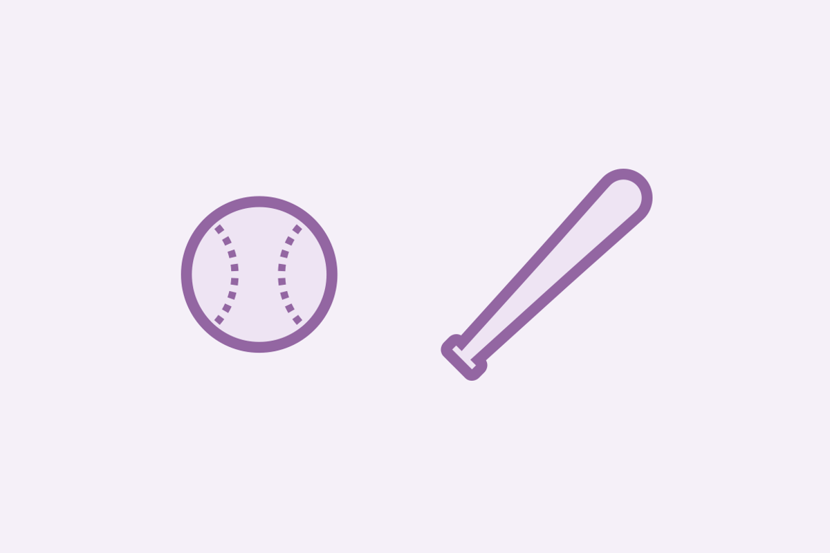 12 Baseball Icons preview 3
