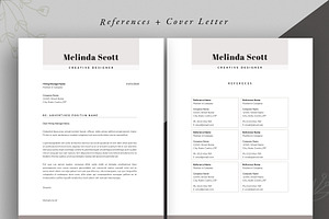 Resume Template Word And InDesign