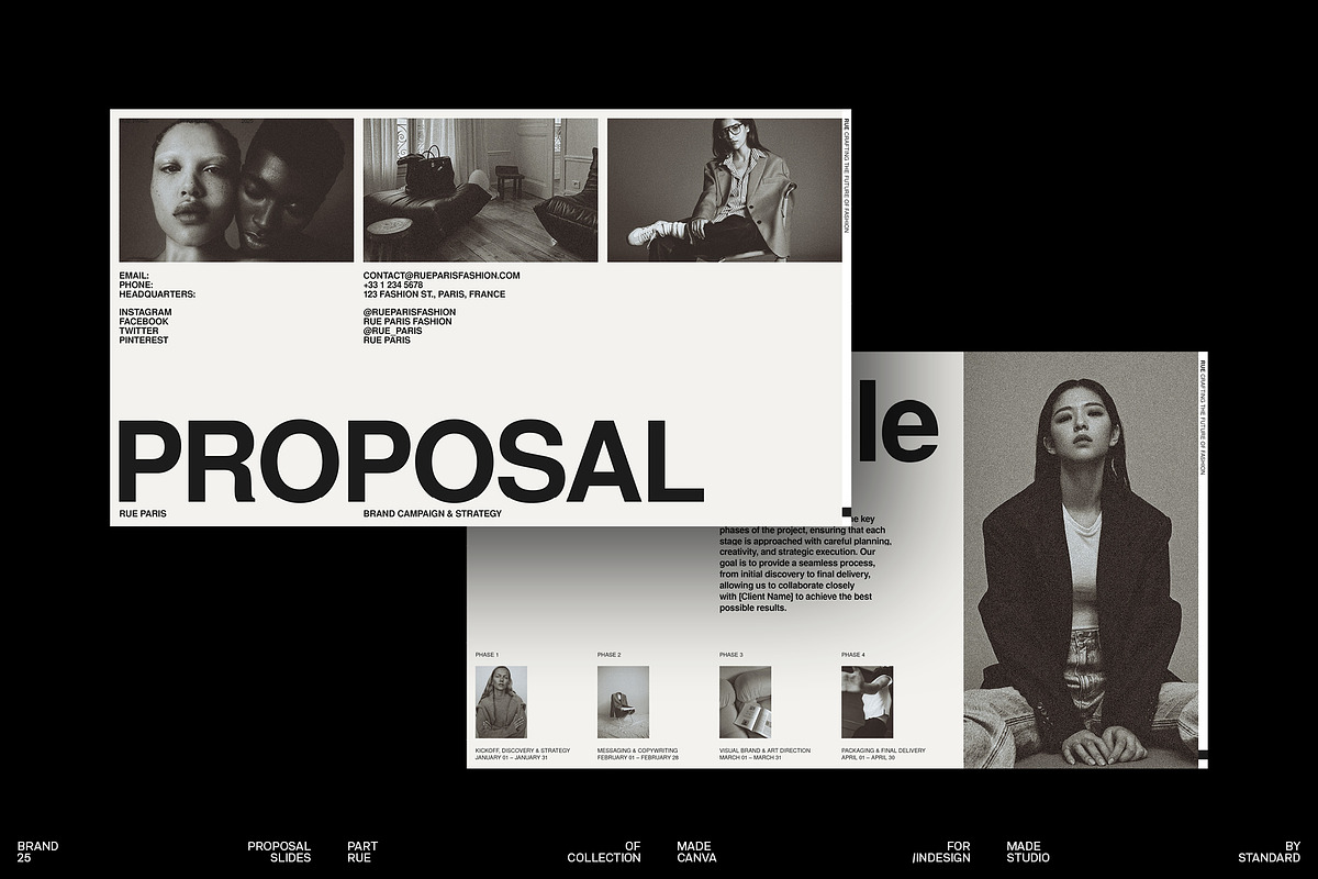 RUE | Proposal, a Presentation Template by Studio Standard (Photo 1 of 7)