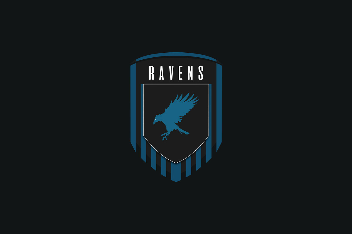 Sport Logo Ravens, a Branding & Logo Template by Midgardians (Photo 3 of 3)