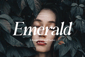 Emerald - A Retro Serif Typeface