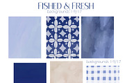 Fished & Fresh Seafood poster maker, a Food Illustration by Elena Dorosh (Thumbnail 11 of 18)