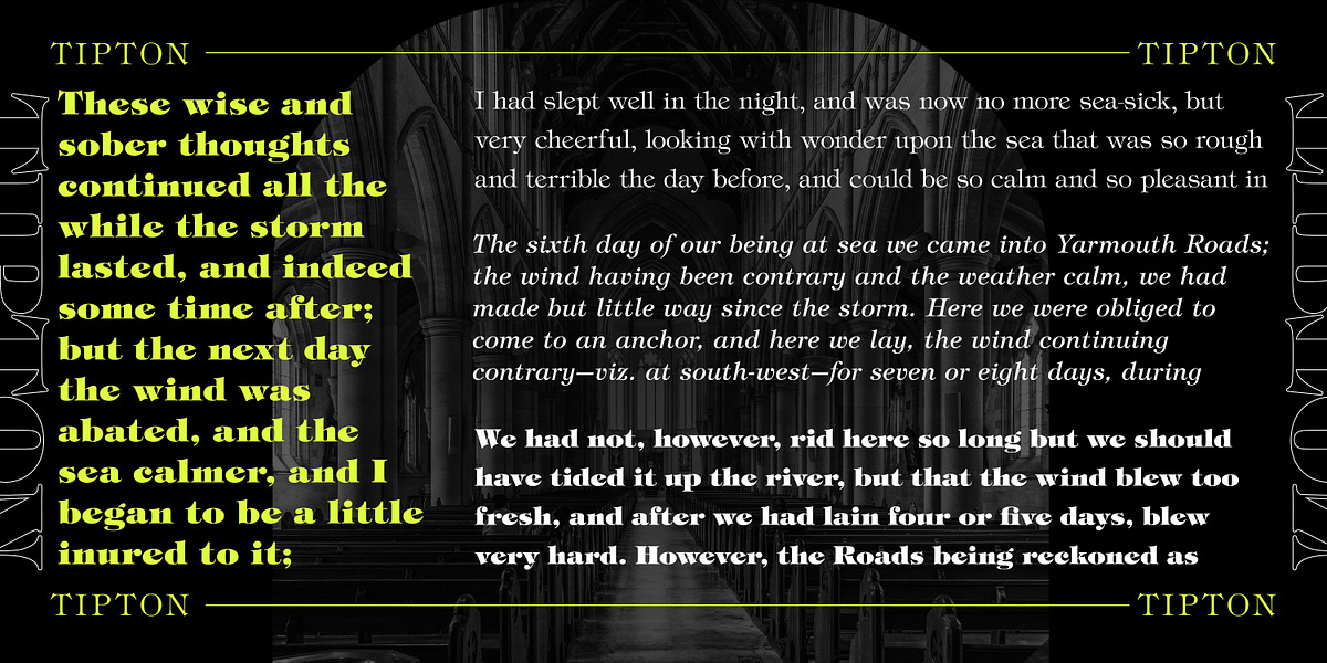 Tipton, a Serif Font by FontSite Inc. (Photo 2 of 2)
